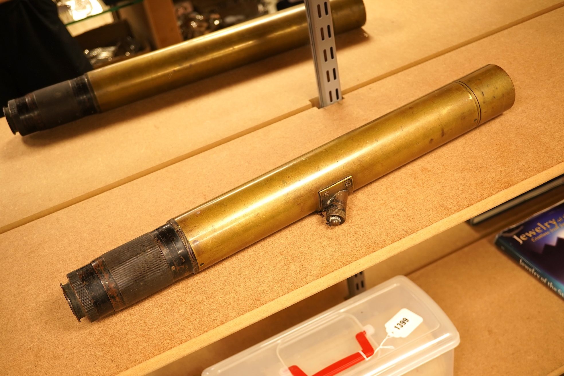 An Ottoway & Co brass telescope